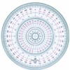 Faber Castell FE 7012 Full Circle Protractor, 4.7 inches (12