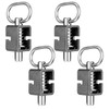 4-Pack Heavy-Duty Weld-On Spring Latch Locks – 5/8" Universal Trailer