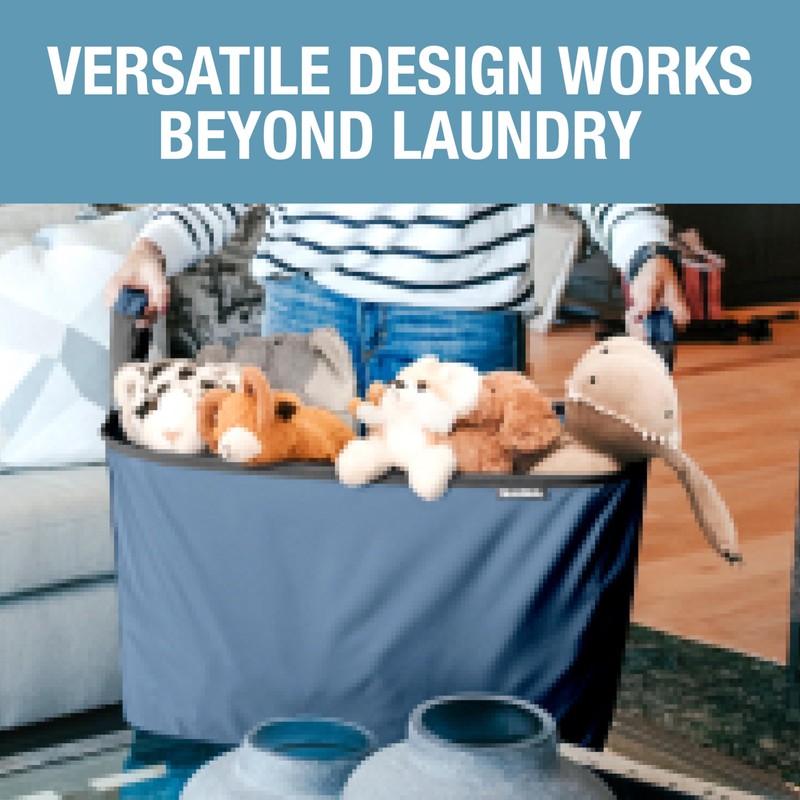 CleverMade Collapsible Laundry Basket 2 Pack – 60L (16 Gal)