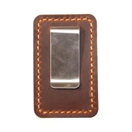 Turbosnail Handmade Leather Pen Holder Clip Notebook Pen Loop Stylish, Leather Pen Holderfor Books, notebook pen pencil holder clip and Practical Pen Organizer (Single Pen Holder (Brown))