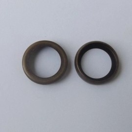 Lamp SET OF 2 ANTIQUE BRASS FINISH 1/2" CHECK RINGS LAMP PART NEW 54743J