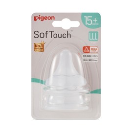 Pigeon SofTouch BPP Nipple Teat LLL 2 Pieces