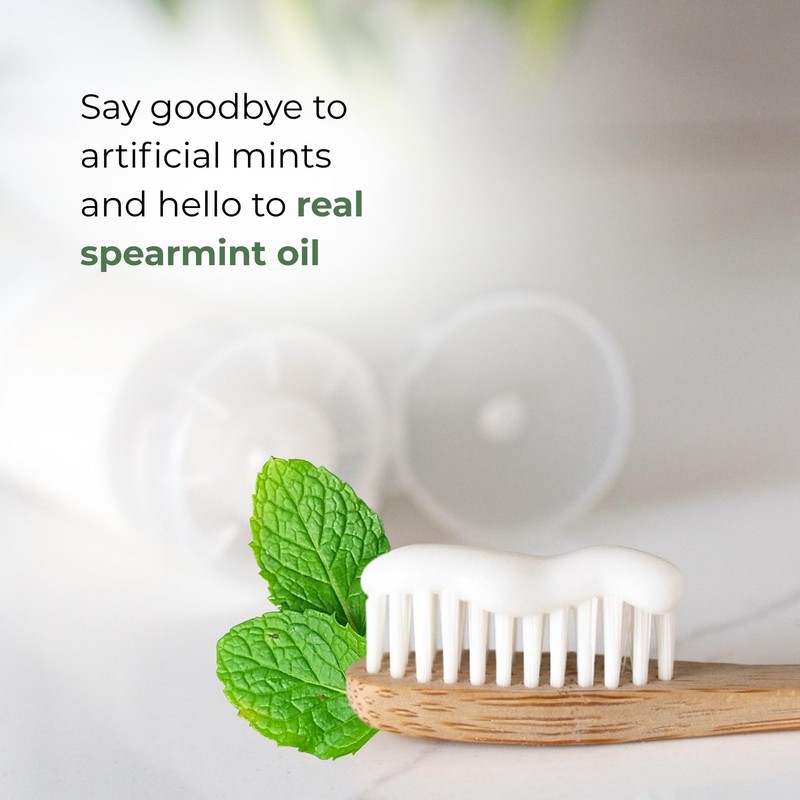 Jade Bloom, Aloe Toothpaste, Plastic 100ml Tube, Spearmint