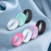 Truly Alpha Silicone Wedding Bands for Her - Pack of