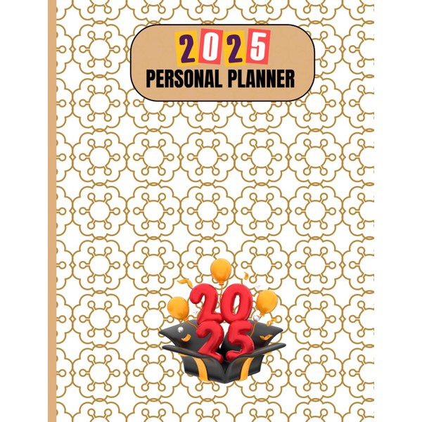 Personal Planner 2025 – Stylish & Functional Daily, Weekly, and
