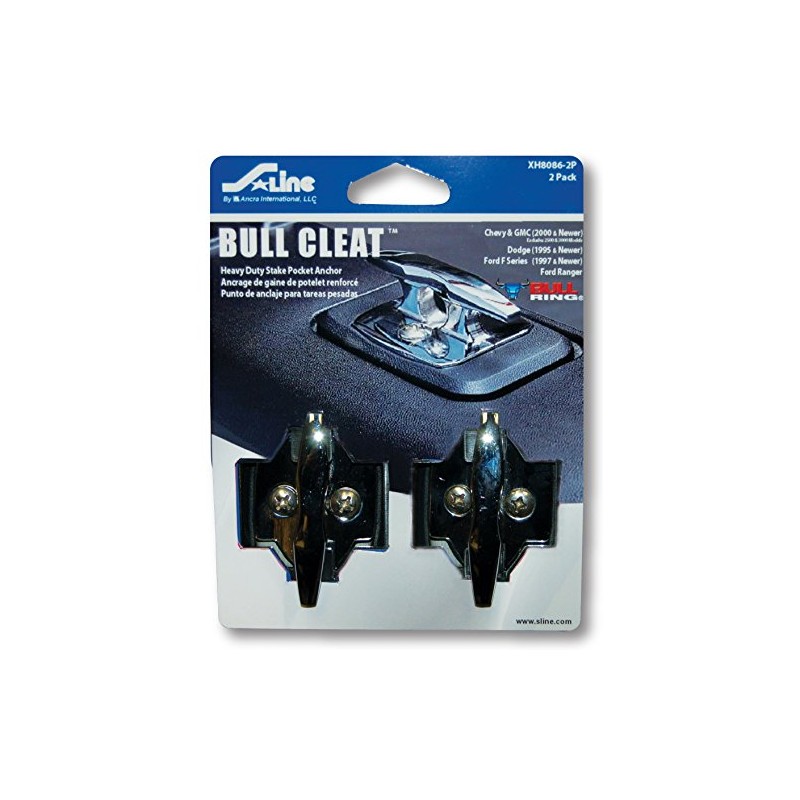 S-Line XH8086-2P Bull Cleat Stake Pocket Anchor, 2-Pack