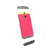HTC Double Dip - Carcasa One (M8), Color Amarillo, Rosa