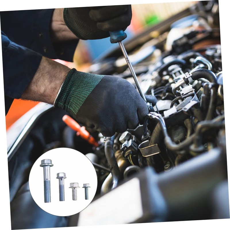 FUNOMOCYA 12pcs Engine Transmission Stand Bolt Kit for Construction for