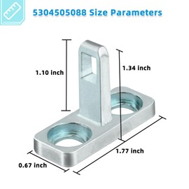 5304505088 Washer Door Latch for Electrolux Frigidaire Washer Door Strike,1pack