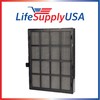 LifeSupplyUSA True HEPA Replacement Filter Compatible with Winix 114190 Size