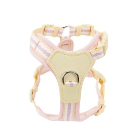 Dog Harness Medium Sized Dog Soft, Mesh Pet Harness for Puppy Walking Running, Escape Proof Dog Vest 11-22 LBS