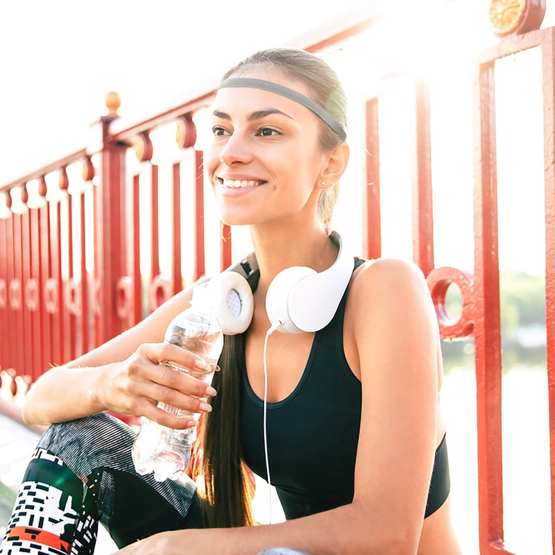 Thin Headbands for Women 4 Pcs Non Slip Elastic Sports