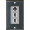 RiteAV - 2 Port HDMI 1 Toslink Decorative Wall Plate