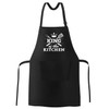 MoonWorks BBQ Apron for Men with Saying King of The