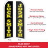 Locksmith Swooper Advertising Flag - Perfect for Locksmiths, Key Kiosks,