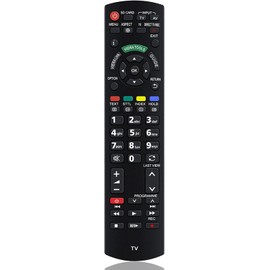 Replacement Panasonic Remote Control N2QAYB000487 for Universal Remote Control Panasonic Viera HDTV LCD LED Smart TV