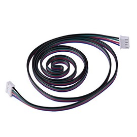 Stepper Motor Cables HX2.54 4 pin to 6 pin White Dual-Terminal Wire Cables for 3D Printer Stepper Motors(1000mm)