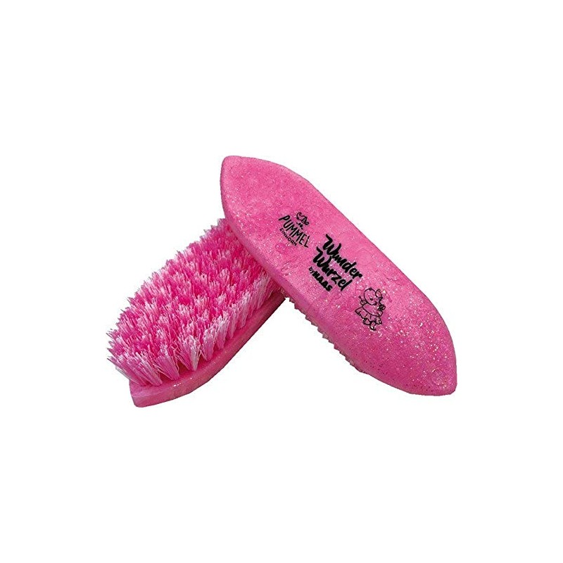 Haas Mane Brushes Pummel Manufactured in a Horn & Friends