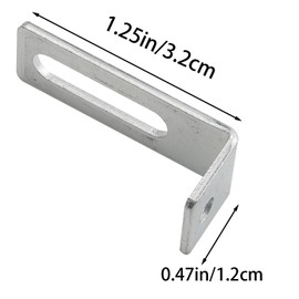 WELWIK 10PCS Whiteboard Installation Hardware Kit Hanging Right Angle Brackets Screws Expansion Tubes Used for Office Supplies Classrooms Homes Cafes Installing L-Shaped Support Fasteners Silver