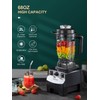 Reemix Counter Blender Smoothie Maker, 1450W Professional High Speed Blenders