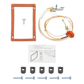 SP20075 Water Heater Pilot and Igniter Assembly Kit Fit for Rheem GE Smart Natural Gas Water Heater Replace GG50T06AVH00 AS39845 22V40PF1