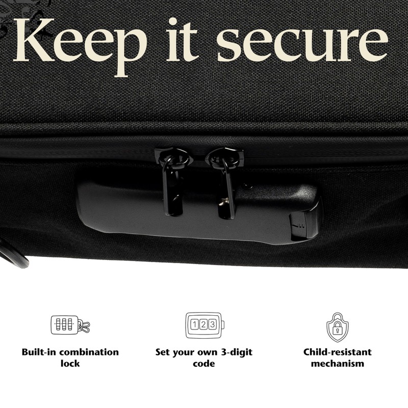 COAST ANGELS Smell Proof Bag with Accessories – Complete Rolling