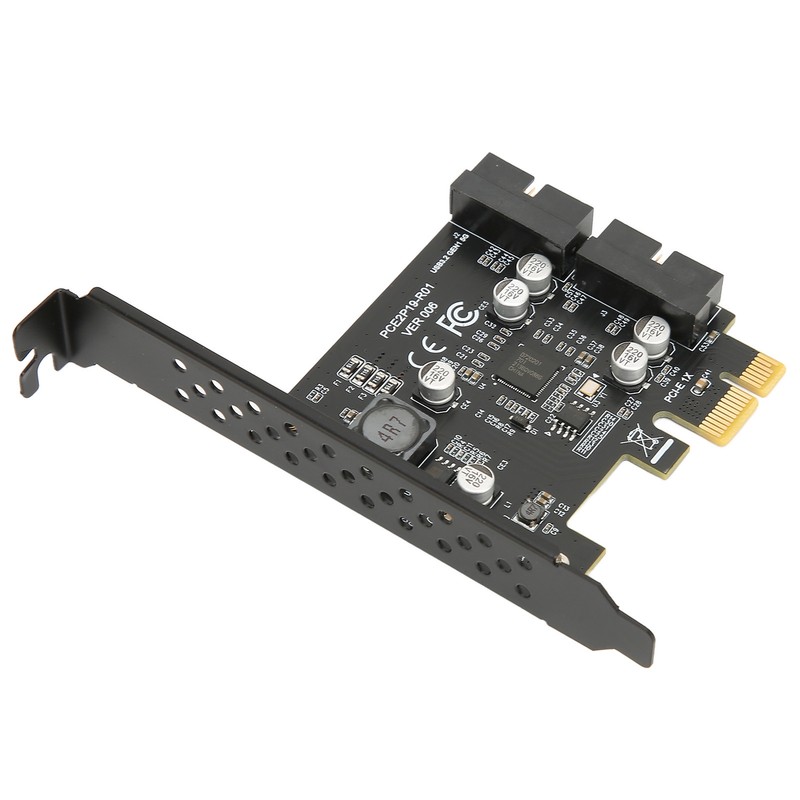 PCIE to USB 3.2 Expansion Card 5Gbps High Speed USB3.2