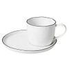 Broste Copenhagen Salt Cup with Saucer