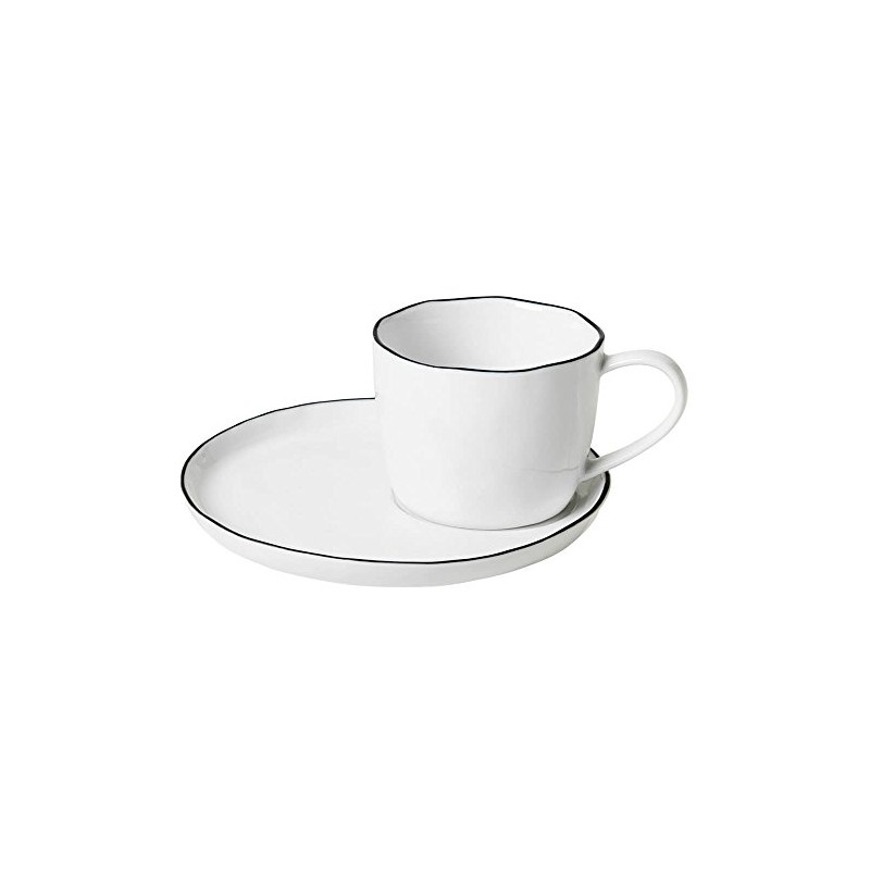 Broste Copenhagen Salt Cup with Saucer