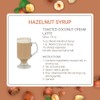 Monin - Hazelnut Syrup, Nutty Taste of Caramelized Hazelnut, Natural