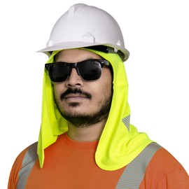 FR Hard Hat Sun Shade Flame Resistant Hard Hat Liner Neck Shade Sun Cover Accessories for Men Women