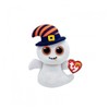 Ty Beanie Boo Nightcap - White Ghost with Witches Cap