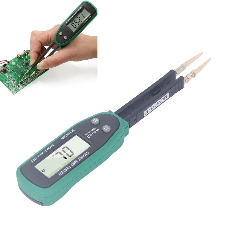 Probador de Capacitores de Resistencia, Probador SMD Inteligente Tamaño Compacto
