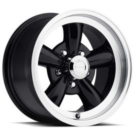 Vision 141 Legend5 Сustom Wheel - Gloss Black with Machined Lip 15" x 8", 0 Offset, 5x139.7 Bolt Pattern, 87.1mm Hub