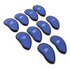 10pcs Golf Club Head Cover Breathable Nylon Mesh Soft Lining
