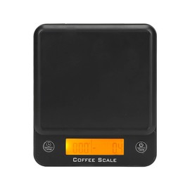 Coffee Scale Kitchen Electronic LCD Display Automatic Timing for Food Baking 0.1g 3kg