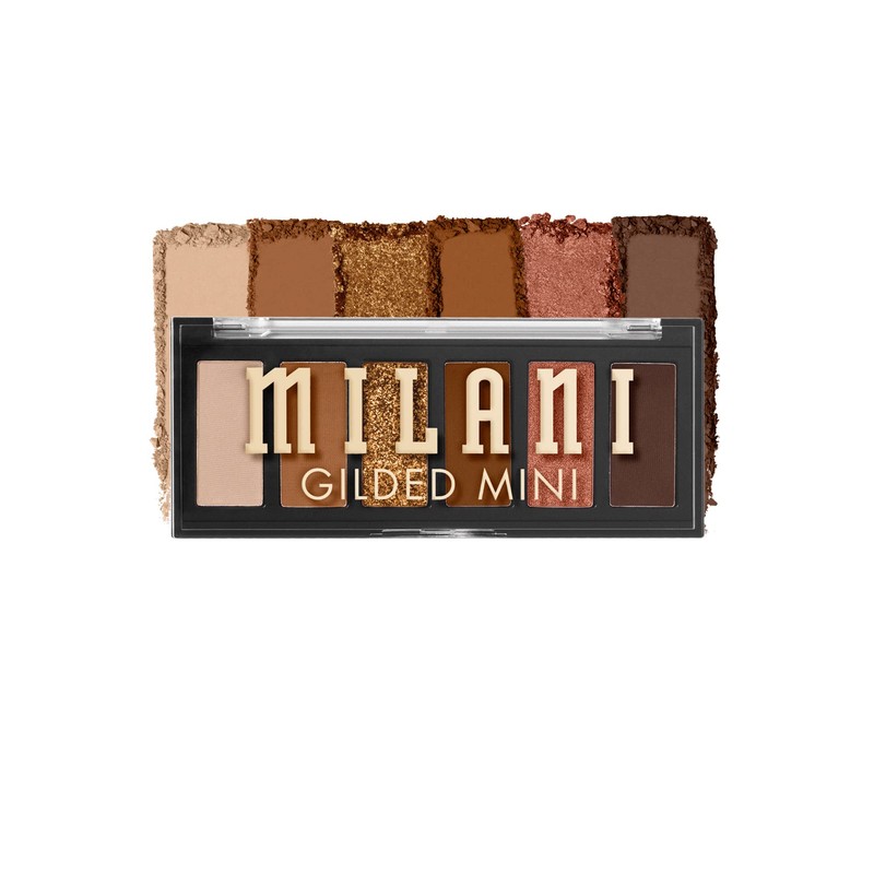 Milani, Paleta de sombras Gilded Mini Champagne Problems, 6 tonos