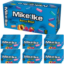 Mike and Ike Berry Blast Candy, 0.78 Ounce Box (Pack of 24)