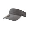 DECKY Standard Corduroy Visor, Charcoal, One Size