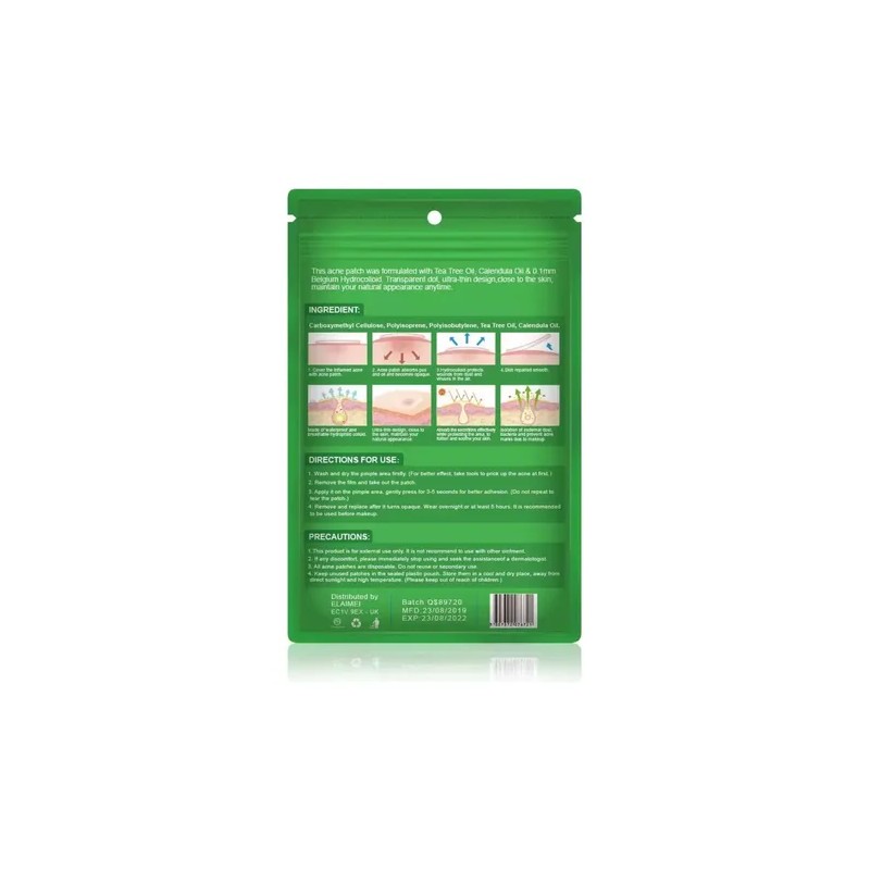 Parche Para Acné + Absorbe Grasa Cicatriza Rápido | Kit