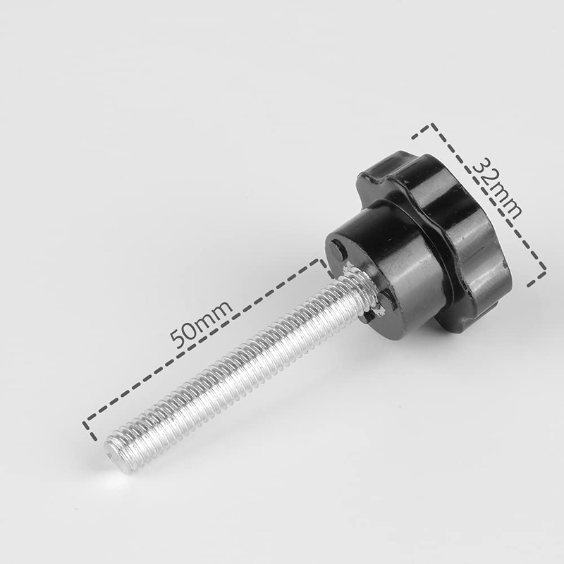 Vegena M8 Star Screw, 10 Pieces M8 x 50 mm