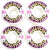 TUXS Skateboard Wheels 56 mm 84B (104A) Hardness Pro Side