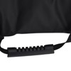 Golf Shoe Bag Convenient PU Leather Black Waterproof Dustproof Sport