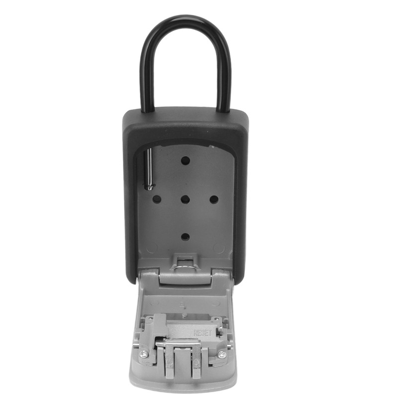 Key Lock Box Large Capacity Wall Mounted Resettable 4 Digit