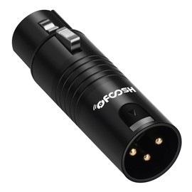 OFCOSH Microphone Preamp Audio Booster, Professional Mic Booster Activator Preamplifier Compatible with Dynamic and Passive Ribbon Microphones