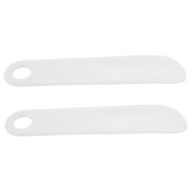 Beavorty 2pcs Portable Plastic Shoe Horns Easy Shoe Helper for Men Women Seniors for Home Travel Use Effortlessly Slip High Heels Boots Essential