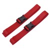 2 x Red Webbing Quick Release Buckle 50cm