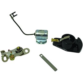 OEG Parts New Ignition Tune Up Kit Compatible With Ford Tractors NAA 8N 600 700 800 900 2000 4000 Series (Heavy Duty Point Set Condenser and Rotor Included) C0NN12200A D8NN12171AA FET12300A 100011