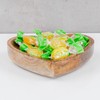 levandeo Wooden Heart Plate 14 x 12 cm Mango Wood