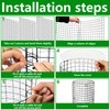 Adnee 8 Pack Wire Plant Protector with Cover-20" x 11"